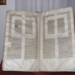 Manoscritto del XIV - XV sec. su pergamena
